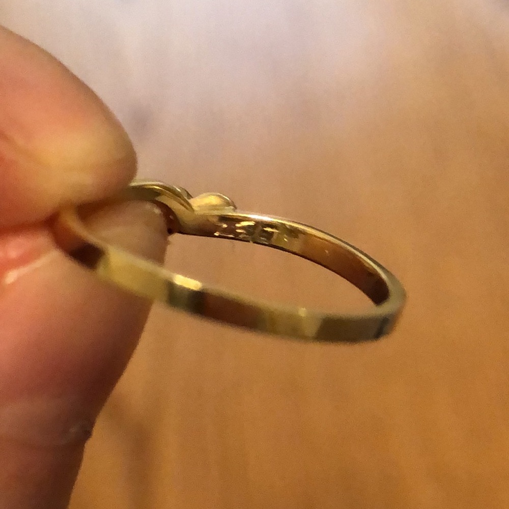 14k Wedding Ring Set Floral Detail - Picture 14 of 14